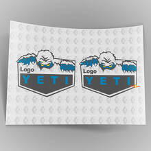 Set di adesivi in vinile Edizione Yeti per Jeep Wrangler_3