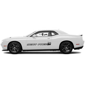 Scat Pack side per Dodge Challenger o Charger Side Vinyl Decal Stickers
