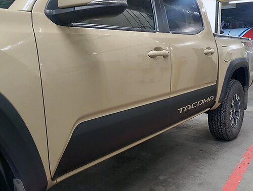 Accoppiamento adesivi in ​​vinitrici a rocker rocker TRDTACOMA Adesivi per vinitrici Adesivi per Toyota Tacoma Tundra Tutti gli anni