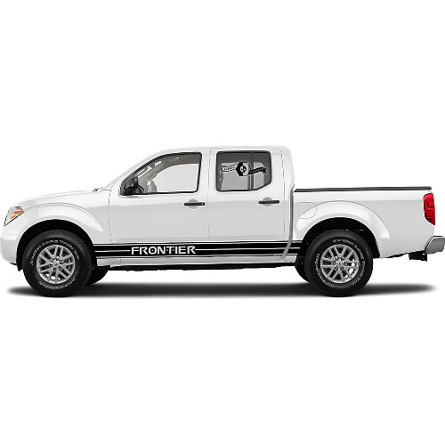 Coppia Adesivo Nissan Porte Rocker Panel Adesivo Striscia Laterale per Nissan Frontier Kit Striscia Laterale per Nissan Titan Adesivi in Vinile Laterali

