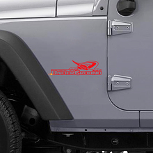 Adesivo Laterale Personalizzato Sotterraneo in Vinile per Jeep Wrangler_3