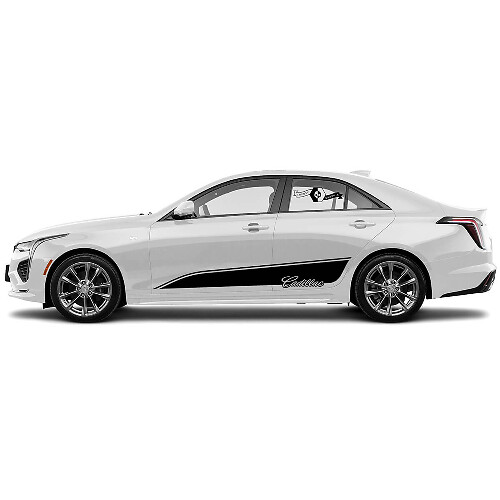 2 Nuovo Adesivo Sticker Eleganti Linee di Confine Trim Accent per Portiere Wrap vinile Adesivo per Cadillac CT4
