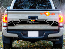Adesivo in Vinile per Portellone Stile TRD per Toyota Tacoma_2