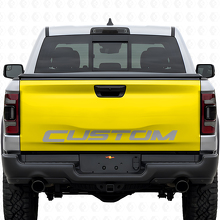 Adesivo in Vinile Nero per Personalizzazione Lettere del Portellone per Dodge Ram Rebel_6