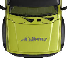 Adesivo con logo decalcomania grafica Suzuki JIMNY Hood Mountains
 2