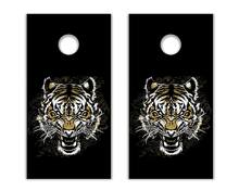 Adesivo in vinile per gioco da tavolo Cornhole con tigre, WRAP con LAMINAZIONE
_2