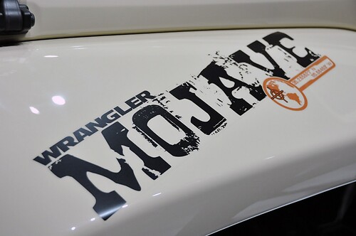 2 Mojave Jeep Wrangler Rubicon TJ YK JK Vinil Adesivi
