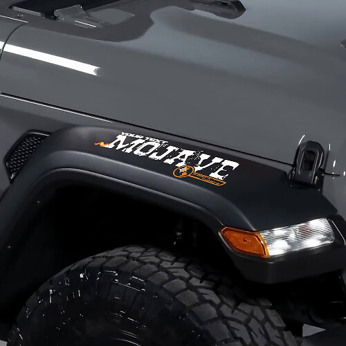 Adesivo in Vinile Stile Mojave per Parafango Jeep Wrangler Rubicon