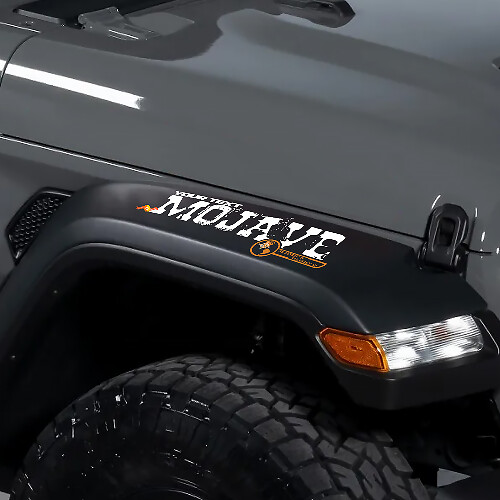 Adesivo in Vinile Stile Mojave per Parafango Jeep Wrangler Rubicon