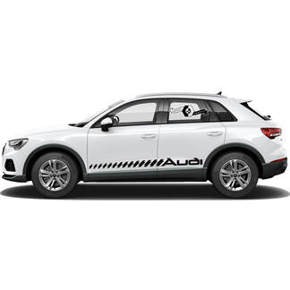 Adesivi Audi Q3 Porta laterale Nova per te Decalcomanie pannello bilanciere Adesivo grafico in vinile
