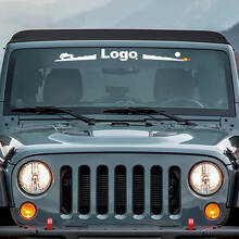 Adesivo in Vinile con Logo Mountain Style per Parabrezza Jeep Wrangler Rubicon_2