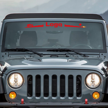 Adesivo in Vinile con Logo Mountain Style per Parabrezza Jeep Wrangler Rubicon_3