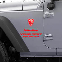 Adesivo in vinile Bald Eagle per Jeep Wrangler Rubicon_2