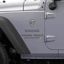 Adesivo in vinile Bald Eagle per Jeep Wrangler Rubicon_3