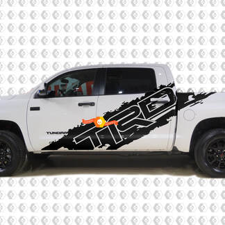 Toyota Tundra Decalcomania laterale personalizzata per camion Wrap Splash - TRD SIDE
