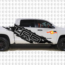 Toyota Tundra adesivo laterale personalizzato decalcomania camion Wrap Splash - TRD SIDE
 2