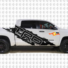 Kit di Adesivi Laterali Splash Stile TRD per Toyota Tundra_2