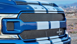 Shelby Dual Rally Racing Stripes per Ford F-150 F-250 F-350 Kit adesivo decalcomania in vinile
