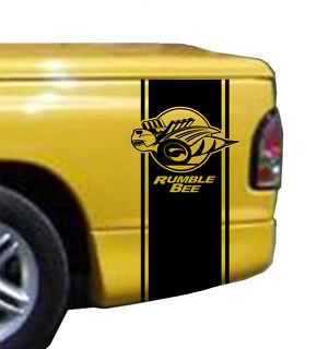 Rumble Bee Bed Stripe Kit Fits Dodge Ram Truck Vinyl Decal Stick