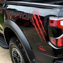2x nuovo Ford F150 Raptor 2022 2 colori adesivo per la decalcomania grafica laterale 2