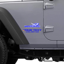 Kit di Adesivi Laterali in Vinile Stile Underground per Jeep Wrangler Unlimited_2