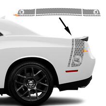 Adesivo in Vinile a Nido d’Ape Super Bee per Baule Laterale Dodge Challenger_2