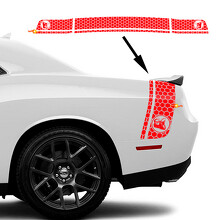 Adesivo in Vinile a Nido d’Ape Super Bee per Baule Laterale Dodge Challenger_3