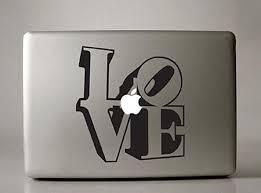 Amore MacBook adesivo decalcomania
