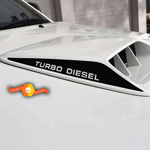 Adesivo in Vinile per Cofano con Presa d'Aria Turbo Diesel per Toyota Hilux