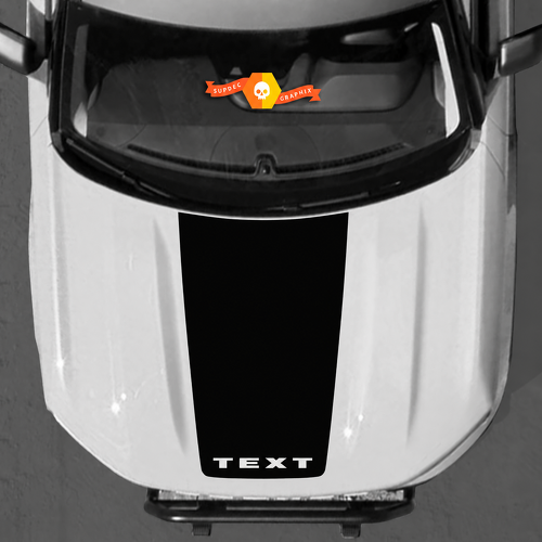 Kit Adesivi in Vinile Personalizzati per Cofano Auto Musclecar Horse 2021-2022