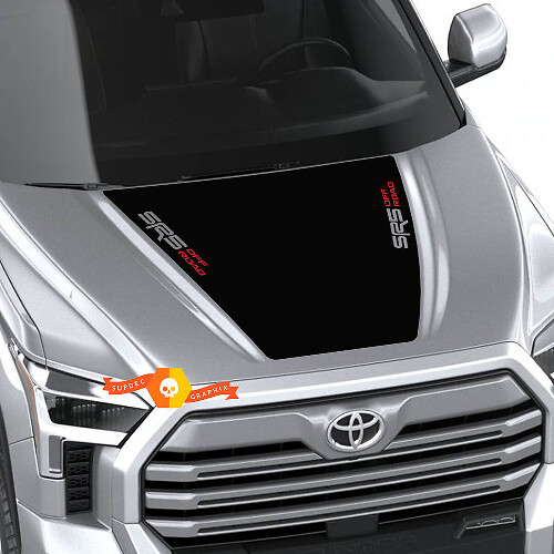 Adesivo in Vinile per Cofano SR5 Off Road per Toyota Tundra 2022
