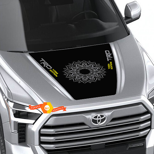 Adesivo in Vinile Cofano TRD Yoga Edition per Toyota Tundra 2022