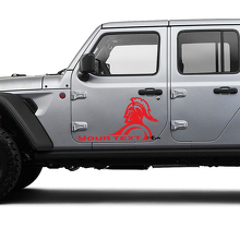 Adesivo Vinile Grafico Personalizzato per Porta Gladiator per Jeep Gladiator 3