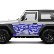 2 Nuovi adesivi decalcomania per JEEP Wrangler Unlimited 4 porte 4x4 fuoristrada Splash Mud Mountains adesivo laterale Grafica Decalcomania
 2