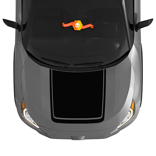 Cappuccio RAV4 Solido con Trim Decal Sticker Graphic Kit per Toyota RAV4 2019 - 2022 adesivo decalcomania in vinile
