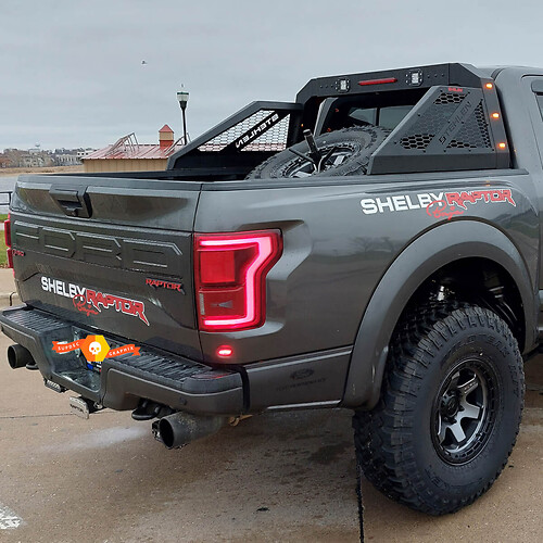 Kit di Ford F-150 Raptor Shelby Baja Edition Logo BED BED DECAL AVIDER