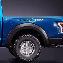 Kit di Adesivi Grafici Laterali con Logo Shelby Baja Edition per Musclecar truck power truck 2