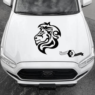 New Hood ANIMALS Leo Decal Sticker Graphic Kit si adatta a Toyota RAV4 o qualsiasi adesivo in vinile per auto
