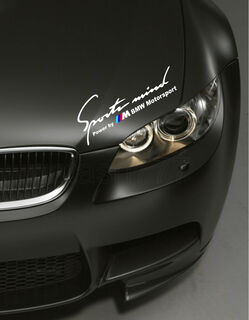 2 Sports Mind Power di M BMW Motorsport M3 M5 M6 E36 Decalcomania
