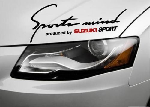 Set di Adesivi in Vinile Sports Mind prodotto da Suzuki Sport per Suzuki SX4 XL7 Vitara