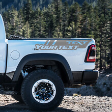 Adesivo in vinile personalizzato da comodino per Dodge Ram 1500_2