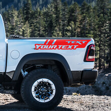 Adesivo in vinile personalizzato da comodino per Dodge Ram 1500_3