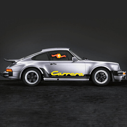 Adesivo Strisce Laterali con Scritta Carrera 2 Per Porsche 911