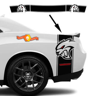Dodge Challenger lato e fascia posteriore Grafica HELLCAT Decal Sticker
