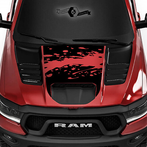 Adesivo in Vinile per Cofano Parafango per Dodge Ram 1500 Rebel TRX