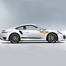 2 Porsche 911 Decal Decal Pannello Pannello Porte Adesivo per decalcomanie per decalcomanie 2