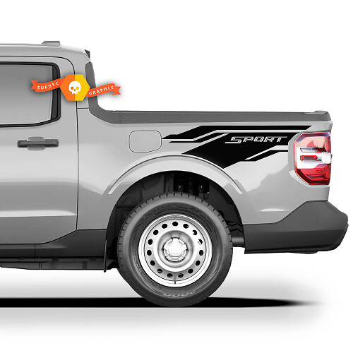 FORD MAVERICK 2022 FX4 Adesivi Grafici Decalcomanie Adesivi Adesivi Sportivi Lati del Cassone del Camion
