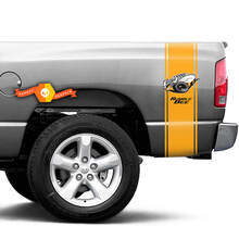 2 decalcomanie Dodge Ram Rumble Bee Stripes Pickup 1500 10° anniversario
 2