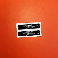 Set di Decalcomanie Bombate per Inserto Portachiavi R/T per Dodge Challenger, Charger, Durango_2