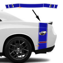 Strisce Contorno Rumble Bee Adesivo Vinile per Bauliera Fiancata Dodge Challenger 2022+_3
